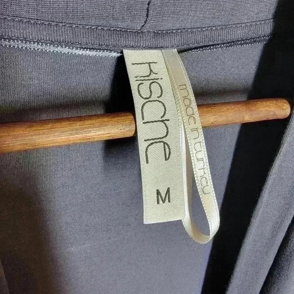 Kische blue open cardigan sweater - Picture 3 of 5